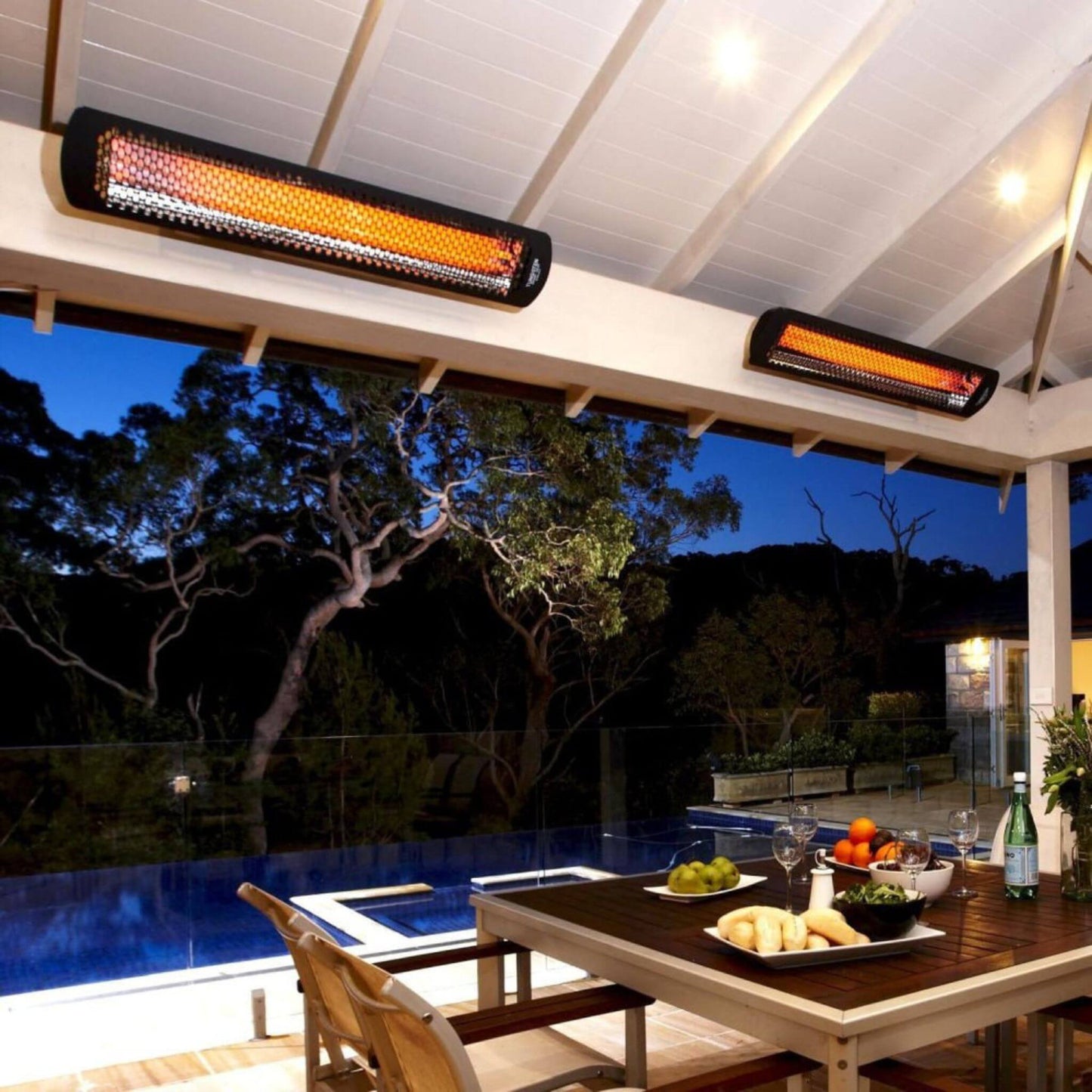 Bromic Heating Tungsten Smart-Heat™ 56-Inch 240V 6000W Single Element Electric Infrared Patio Heater [BH0420033] (SAK48512)